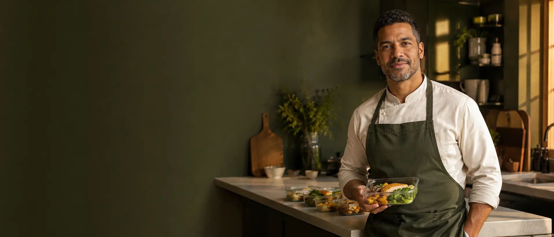 Personal Chef com o atendimento concluído e o negócio organizado